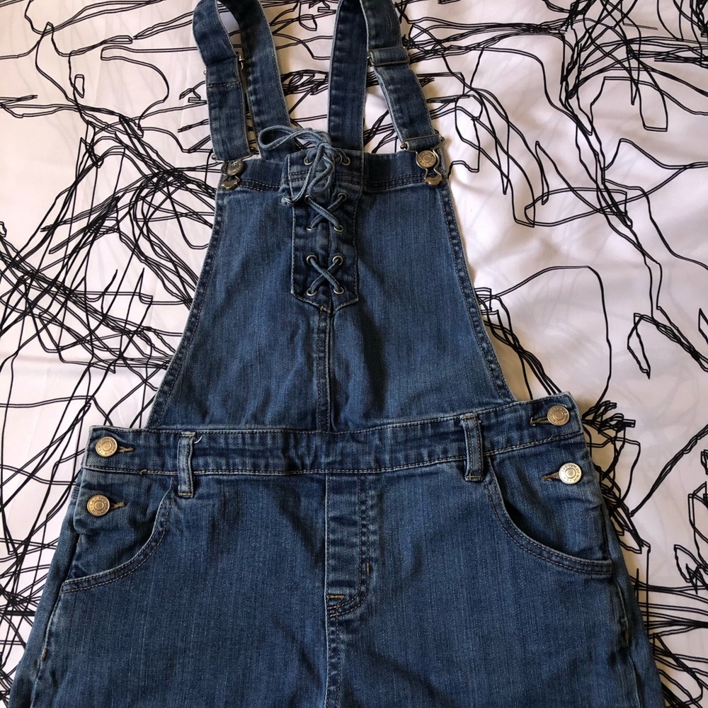 Pacsun Womens Overall Shorts
